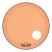 Remo - Powerstroke P3 Colortone Bass Drumhead w\/ 5 Offset-Hole - Orange - 26
