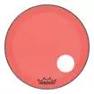 Remo - Powerstroke P3 Colortone Bass Drumhead w\/ 5 Offset-Hole - Red - 24