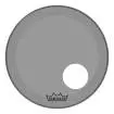 Remo - Powerstroke P3 Colortone Bass Drumhead w\/ 5 Offset-Hole - Smoke - 20