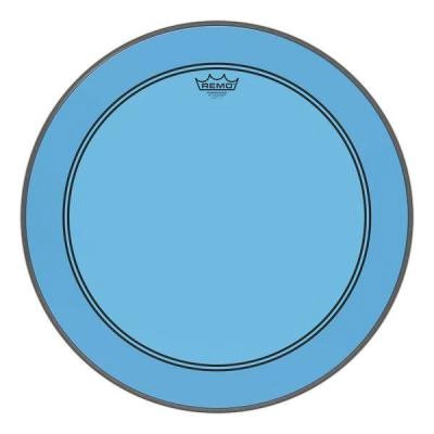 Remo - Powerstroke P3 Colortone Bass Drumhead - Blue - 18