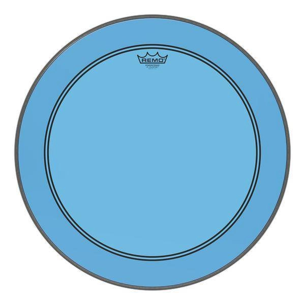 Powerstroke P3 Colortone Bass Drumhead - Blue - 20\'\'