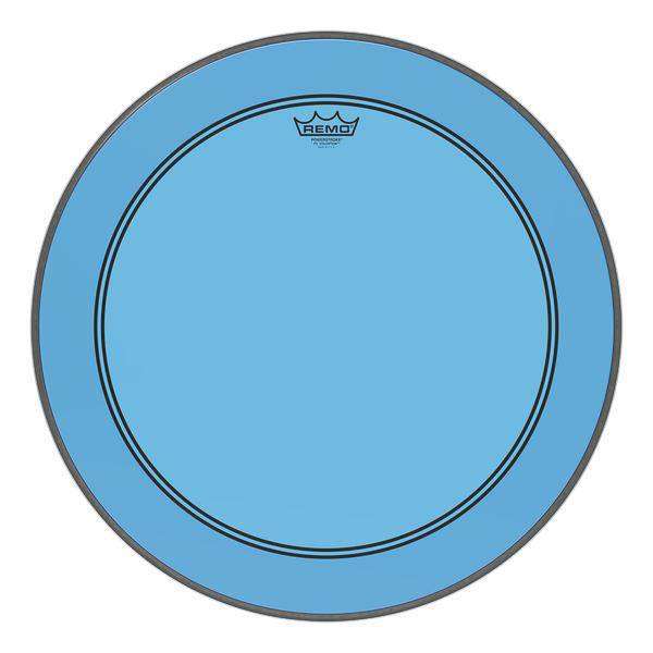 Powerstroke P3 Colortone Bass Drumhead - Blue - 24\'\'