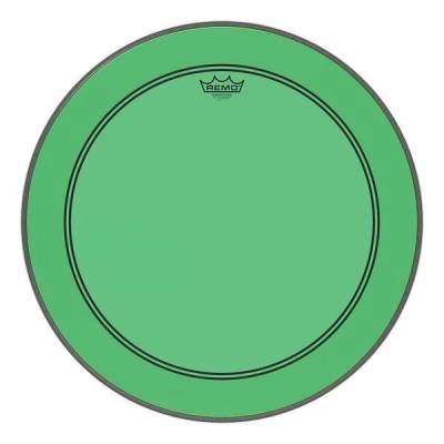 Remo - Powerstroke P3 Colortone Bass Drumhead - Green - 18