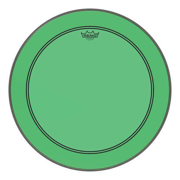 Powerstroke P3 Colortone Bass Drumhead - Green - 20\'\'