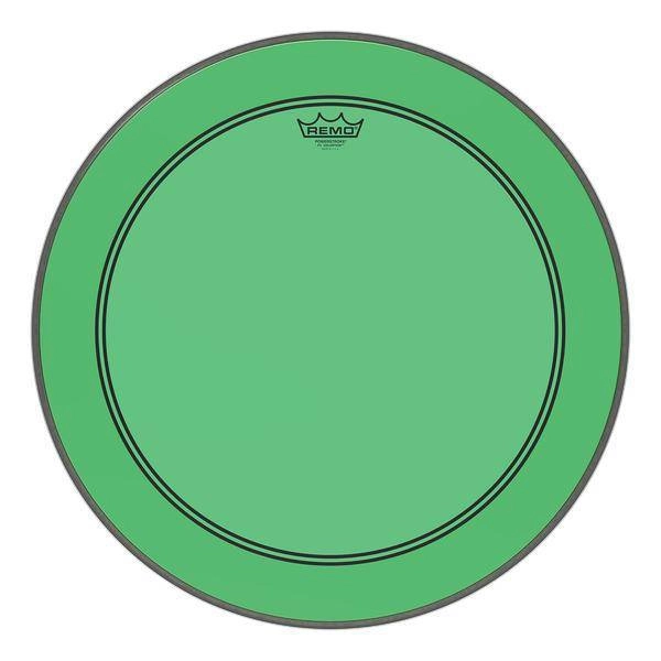 Powerstroke P3 Colortone Bass Drumhead - Green - 20\'\'