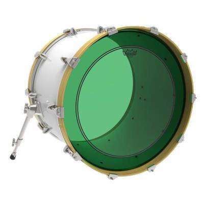 Powerstroke P3 Colortone Bass Drumhead - Green - 22\'\'