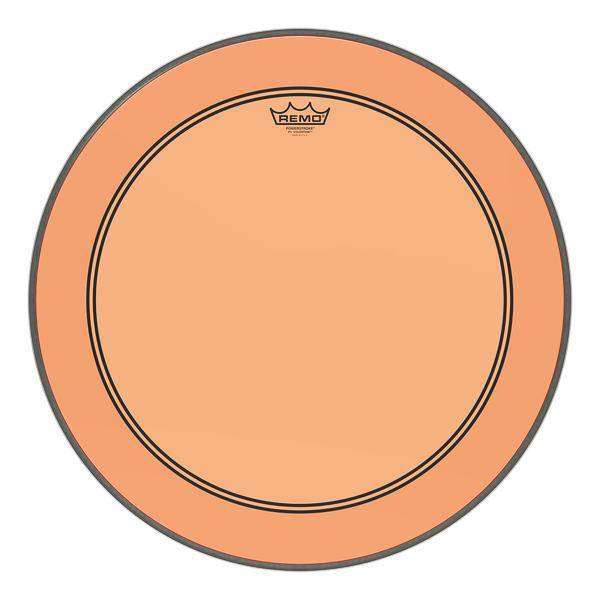 Powerstroke P3 Colortone Bass Drumhead - Orange - 24\'\'