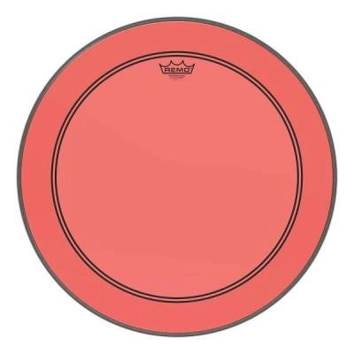 Remo - Powerstroke P3 Colortone Bass Drumhead - Red - 18