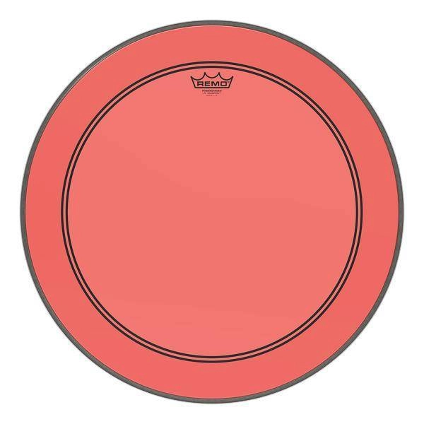 Powerstroke P3 Colortone Bass Drumhead - Red - 20\'\'