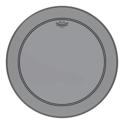 Remo - Powerstroke P3 Colortone Bass Drumhead - Smoke - 18