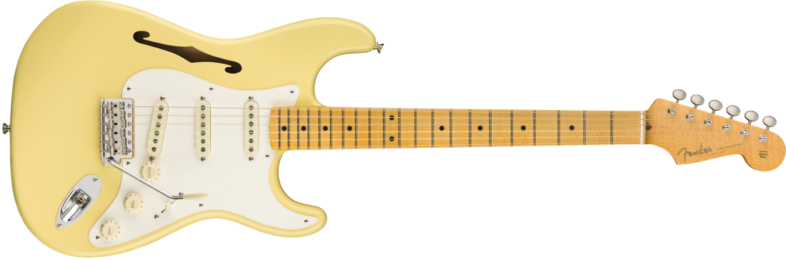 Eric Johnson Thinline Stratocaster - Vintage White