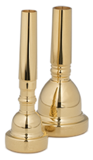 351 3C Centennial Trumpet Mouthpiece - Gold Plated