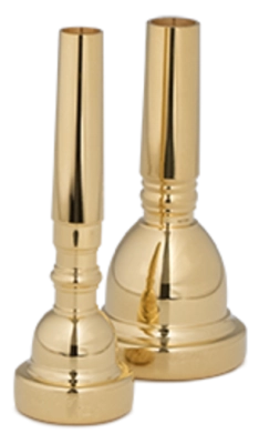 Bach - 351 3C Centennial Trumpet Mouthpiece - Gold Plated