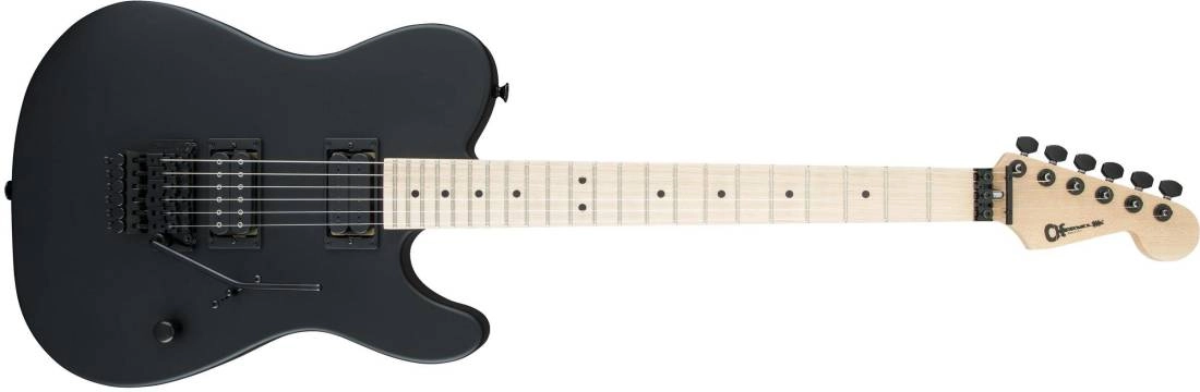 USA Select San Dimas Style 2 HH FR, Maple Fingerboard - Pitch Black