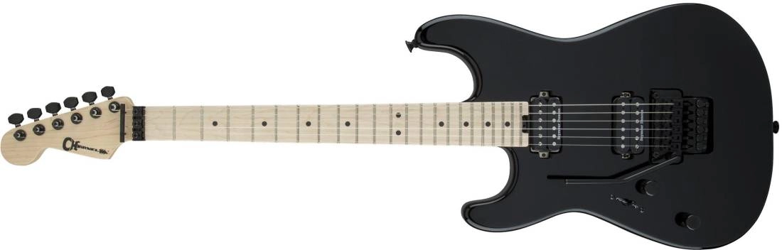 Pro-Mod San Dimas Style 1 HH FR M LH, Maple Fingerboard - Gloss Black