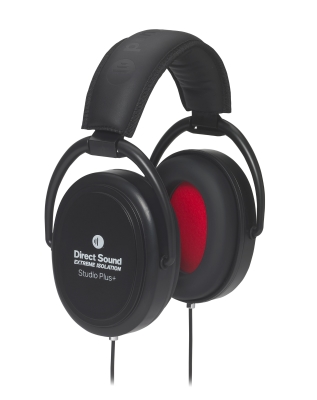 Direct Sound - Studio Plus Isolation Stereo Headphones - Jet Black