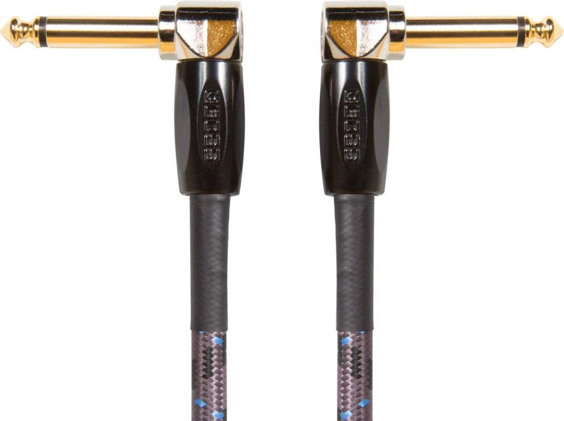 Instrument Cable 1/4\'\' Right Angle - 6 \'\'