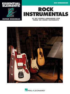 Rock Instrumentals: Essential Elements Guitar Ensembles - Book