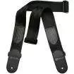 DiMarzio - 2 Inch John Petrucci Nylon Guitar Strap - Black with Red Stitching