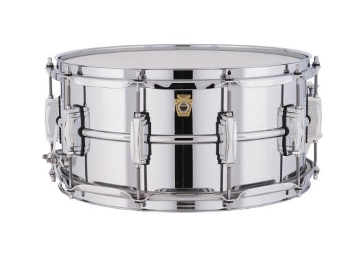 Ludwig Drums - Supraphonic Smooth Shell Snare Drum with Imperial Lugs - 14x6.5