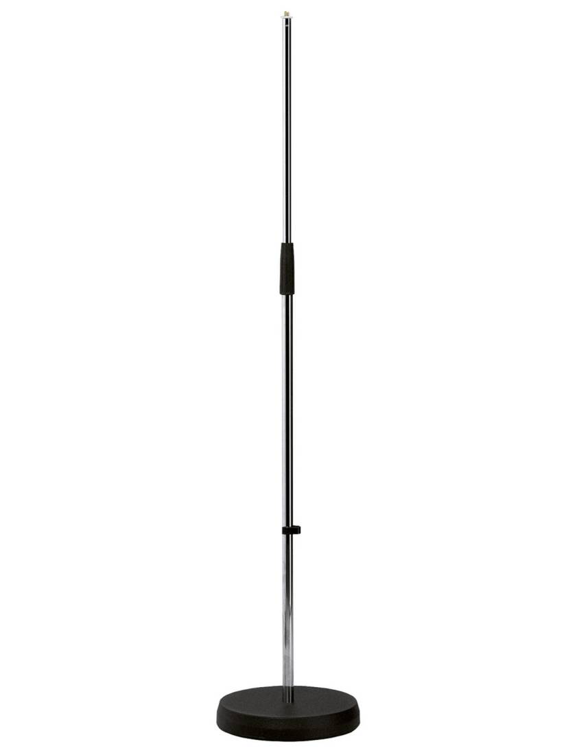 260 Microphone Stand with Heavy Round Base - Chrome
