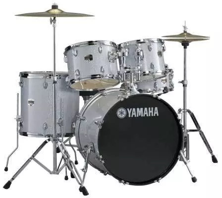 Gigmaker 22 5-Piece Drum Kit - Silver Glitter