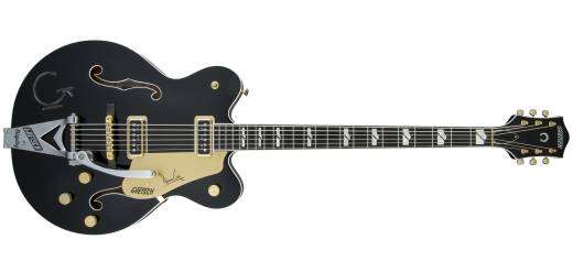 Gretsch Guitars - G6120TB-DE Duane Eddy Signature 6-string Bass - Black Lacquer