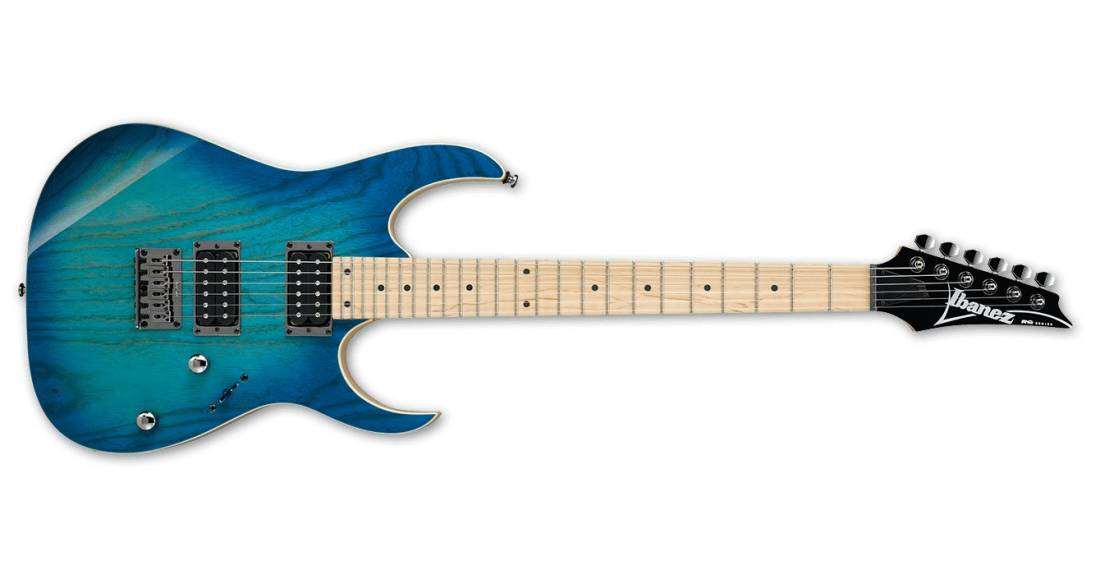 RG Ash Electric Guitar w/Hardtail - Blue Moon Burst