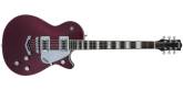 Gretsch Guitars - G5220 Electromatic Jet BT Single-Cut with V Stoptail, Black Walnut Fingerboard - Dark Cherry Metallic