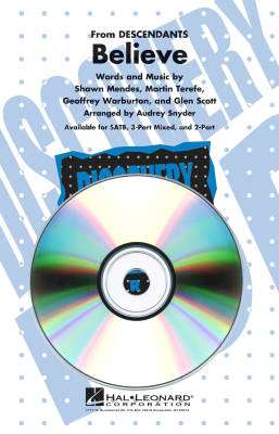 Believe - Mendes /Terefe /Scott /Warburton /Snyder - ShowTrax CD