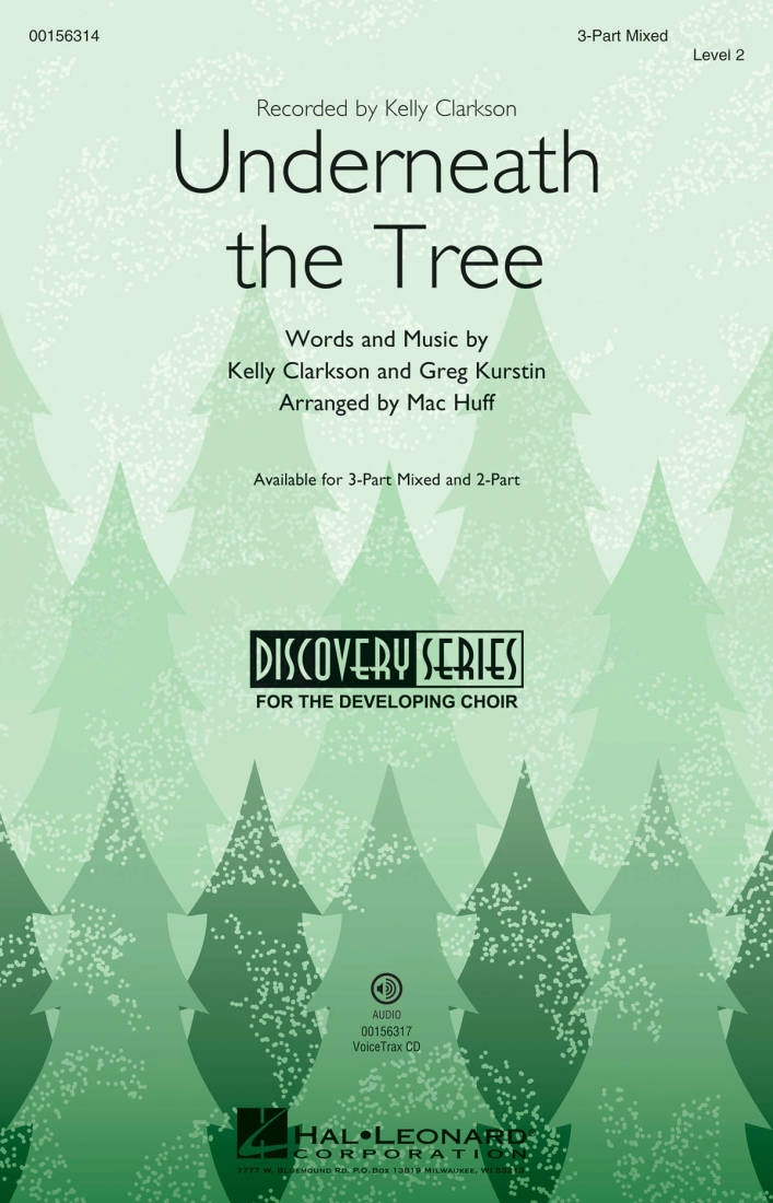 Underneath the Tree - Clarkson/Kurstin/Huff - 3pt Mixed