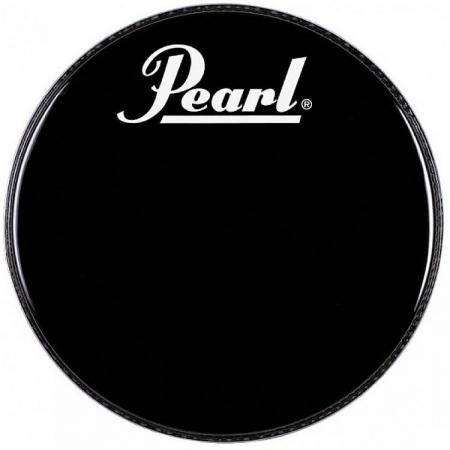 Black Beat 22\'\' Bass Drum Head w/Logo