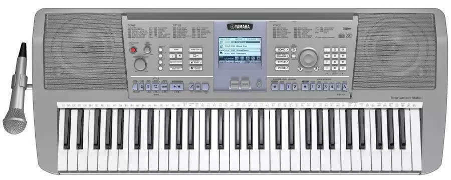 PSRK1 - 61 Touch-sensitive Key Portable Keyboard with Microphone, USB and SmartMedia