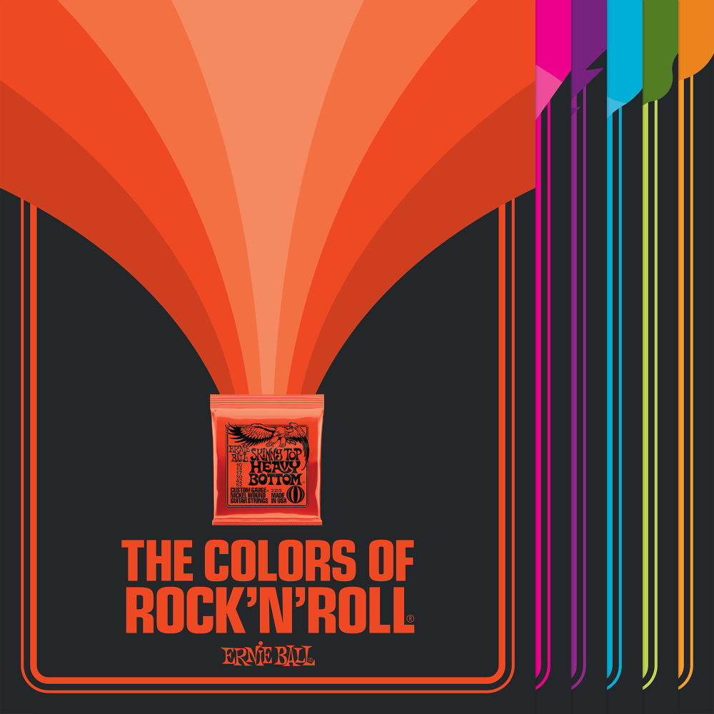 Colours of Rock Poster Set - 6 Pack
