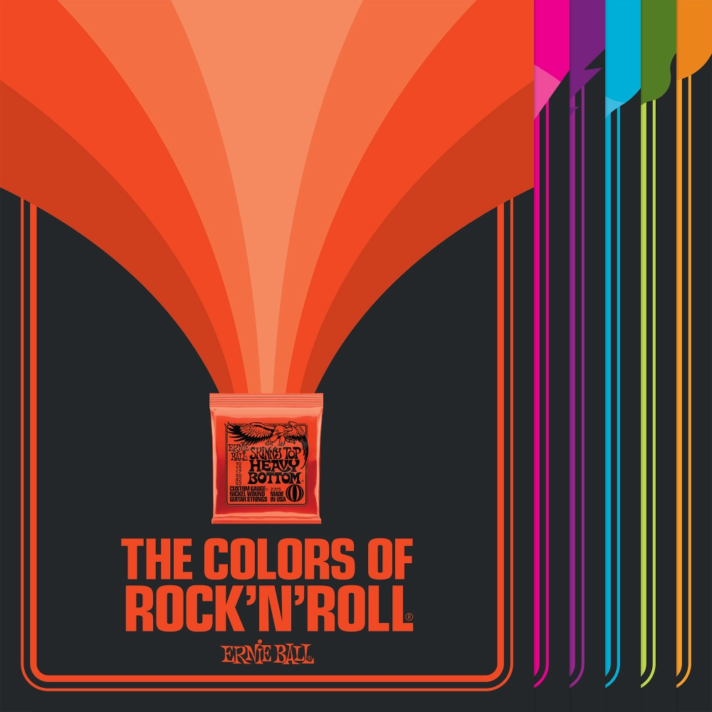 Colours of Rock Poster Set - 6 Pack