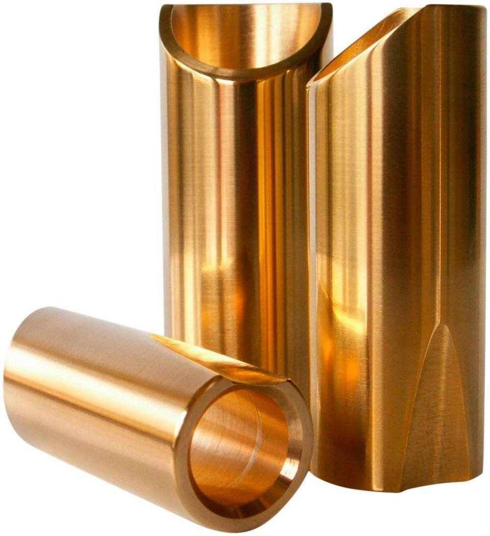 Polished Brass Guitar Slide - Small