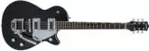 Gretsch Guitars - G5230T Electromatic Jet FT Single-Cut with Bigsby, Black Walnut Fingerboard - Black