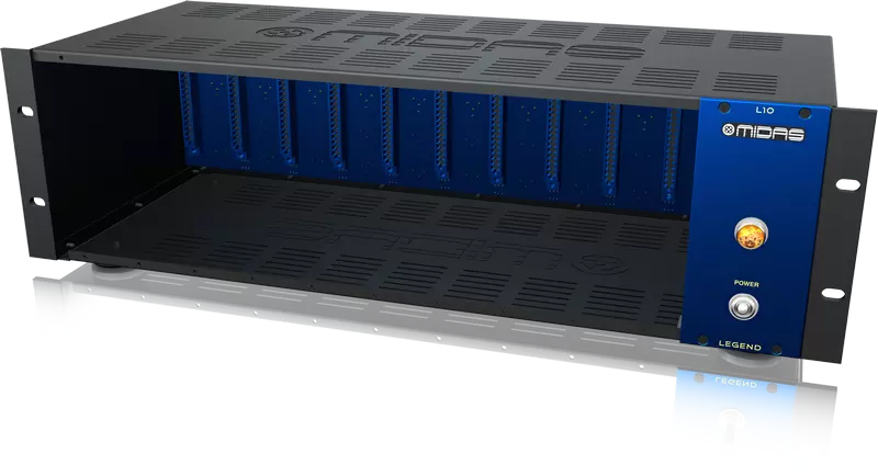 LEGEND L10 500 Series Rackmount Chassis for 10 Modules with Advanced Audio Routing