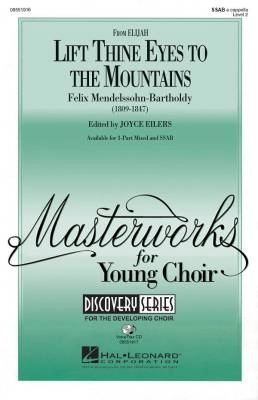 Hal Leonard - Lift Thine Eyes to the Mountains (from Elijah) - Mendelssohn/Eilers - SSAB