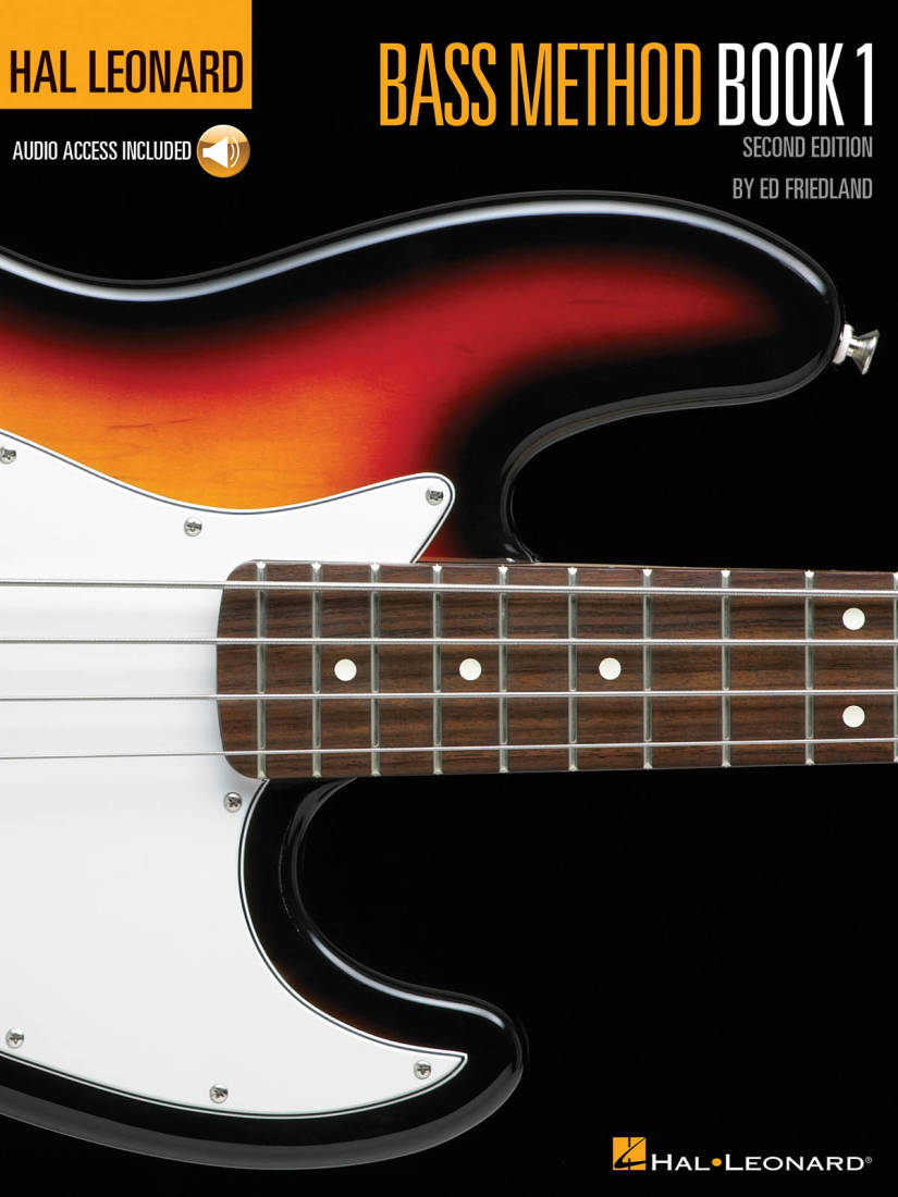 Hal Leonard Bass Method Book 1 (2nd Edition) - Friedland - Bass Guitar - Book/Audio Online