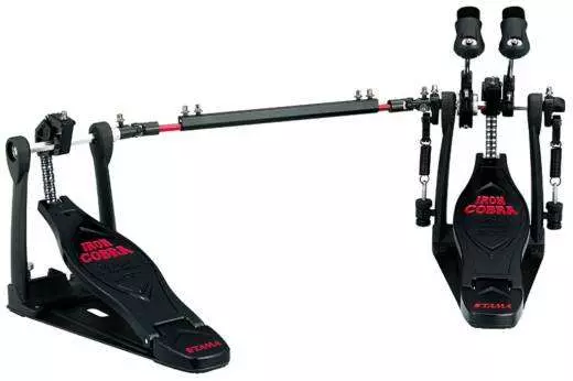 25th Anniversary Iron Cobra 600 Double Pedal - Jet Black