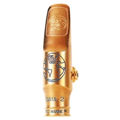 Gaia 2 Alto Saxophone Mouthpiece, Gold 8