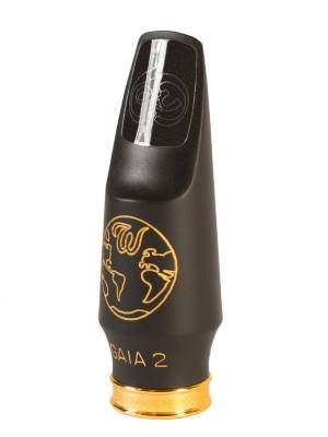 Gaia 2 Alto Saxophone Mouthpiece, Hard Rubber 8