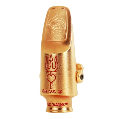 Shiva 2 Soprano Saxophone Mouthpiece, Gold 7