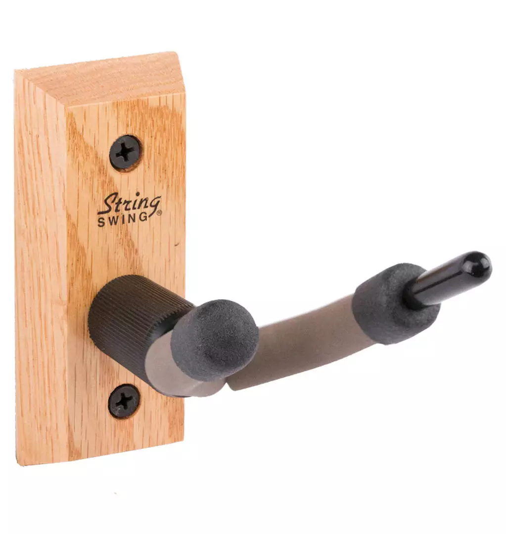 Wall Mount Violin Hanger - Oak