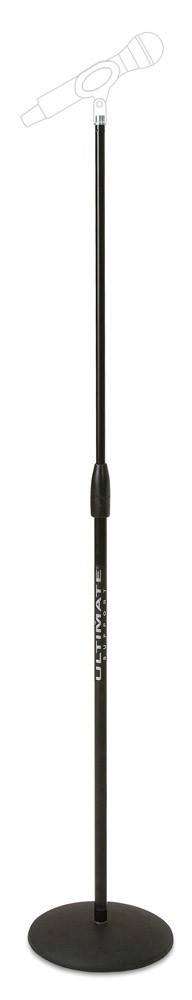 Classic Series Microphone Stand with Quick-release Clutch and Weighted Round Base