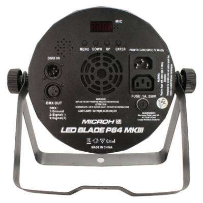 LED-BLADEP64 MKIII 36 X 1W RGBW Slim Par with Wireless Remote and DMX