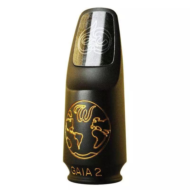GAIA 2 Soprano Saxophone Mouthpiece, Hard Rubber 11