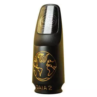 GAIA 2 Soprano Saxophone Mouthpiece, Hard Rubber 11
