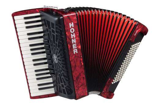 Hohner - Bravo III 96 Piano Accordion - Red